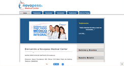 Desktop Screenshot of novopeso.com